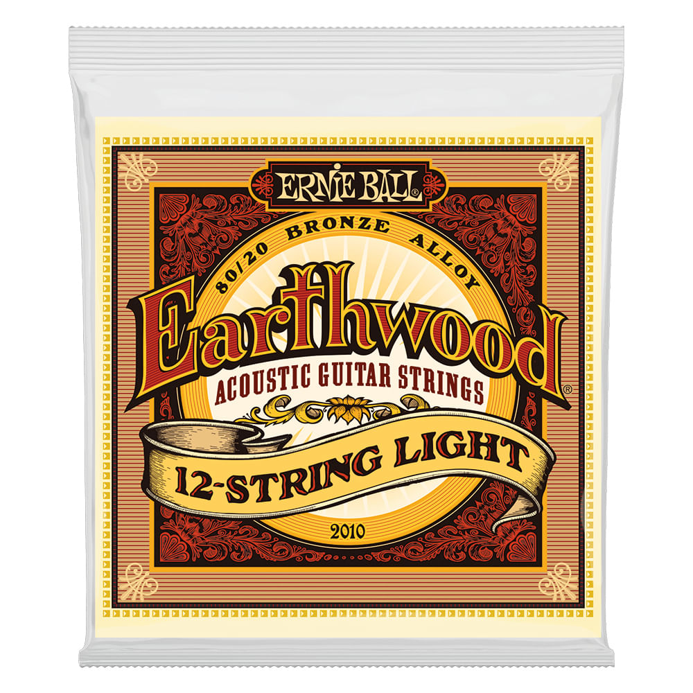 Encordoamento Violo 12c 009-046 Earthwood Ernie Ball