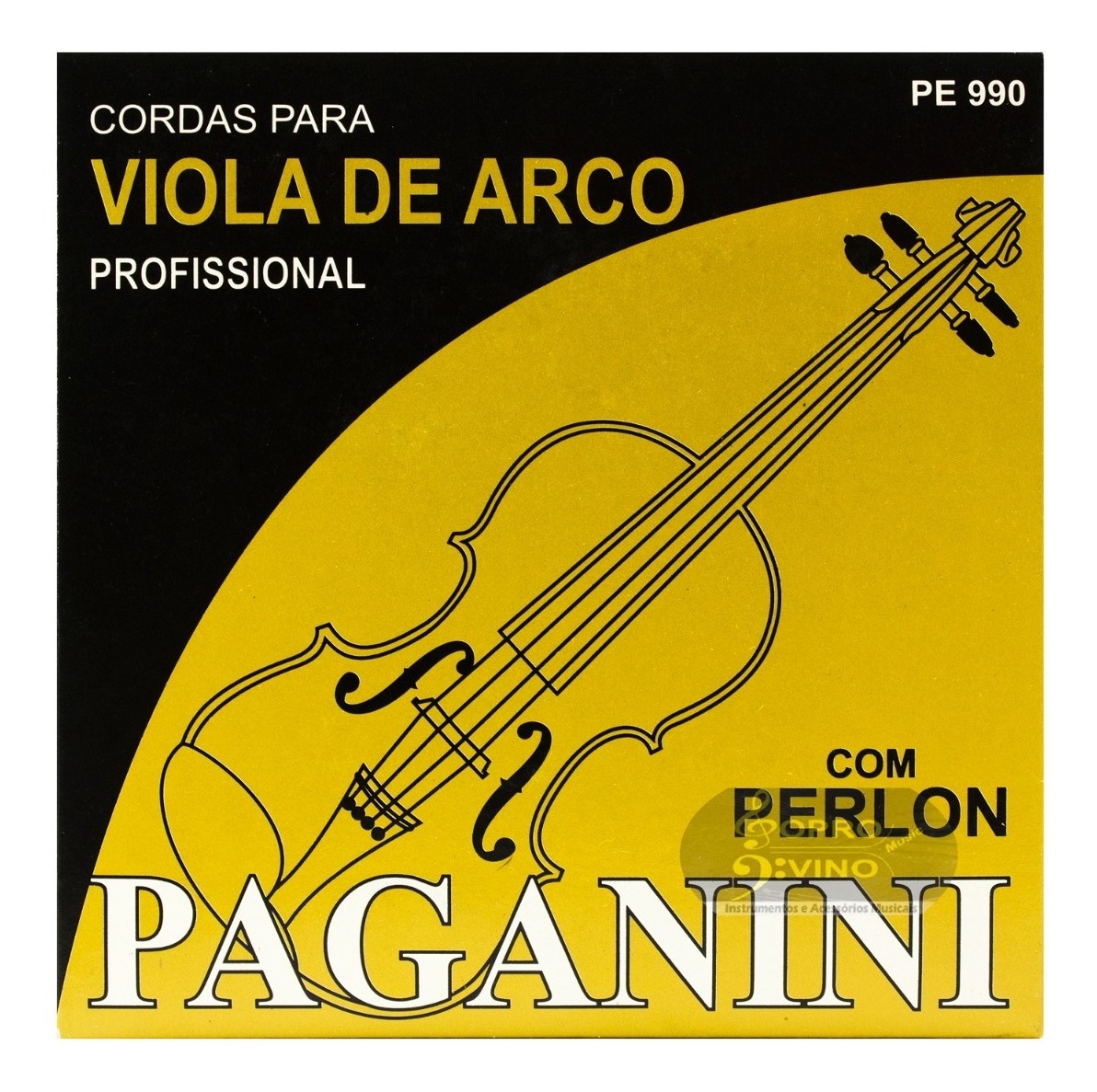 Encordoamento Viola de Arco Perlon Paganini