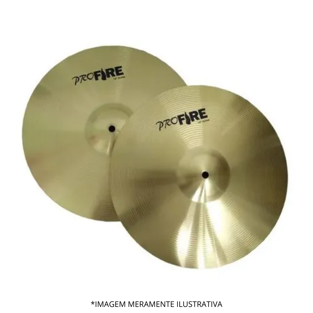 PRATO PARA BATERIA 14 HI HAT ALLOY PRO FIRE