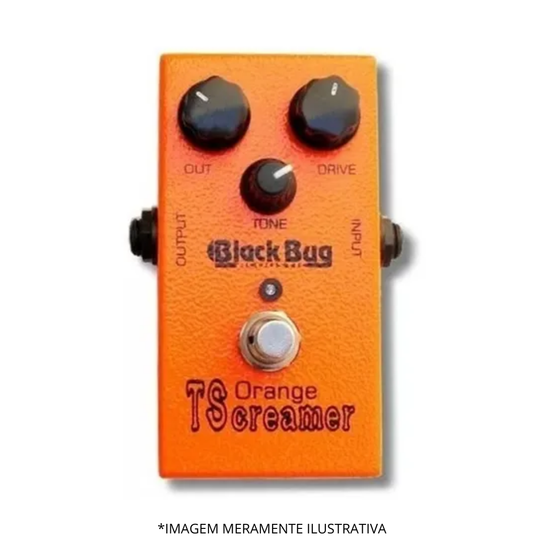 Pedal Orange Tscreamer Distortion Tots Black Bug