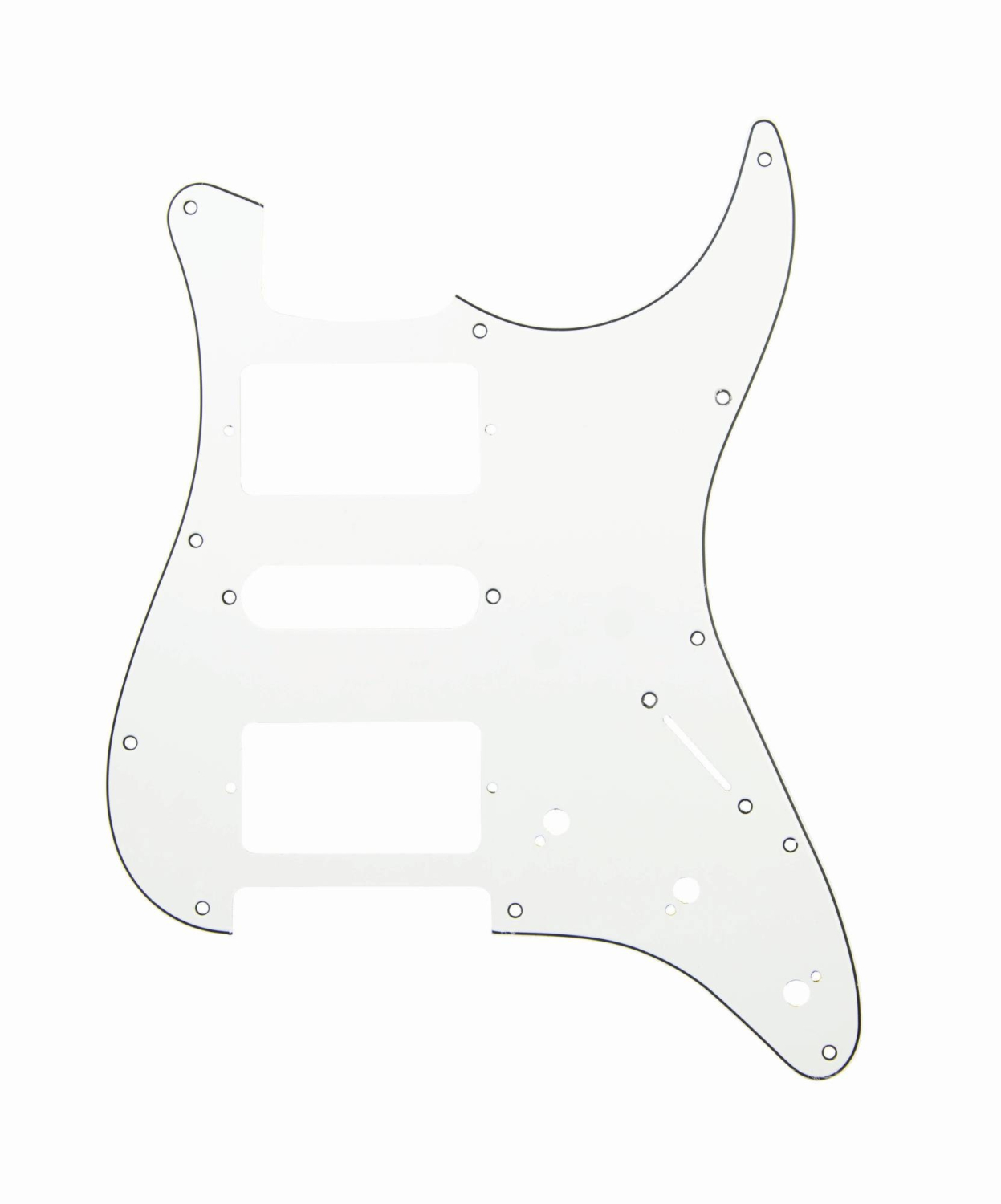 ESCUDO GUITARRA STRATO PKG HSH BRANCO MUSIMAX