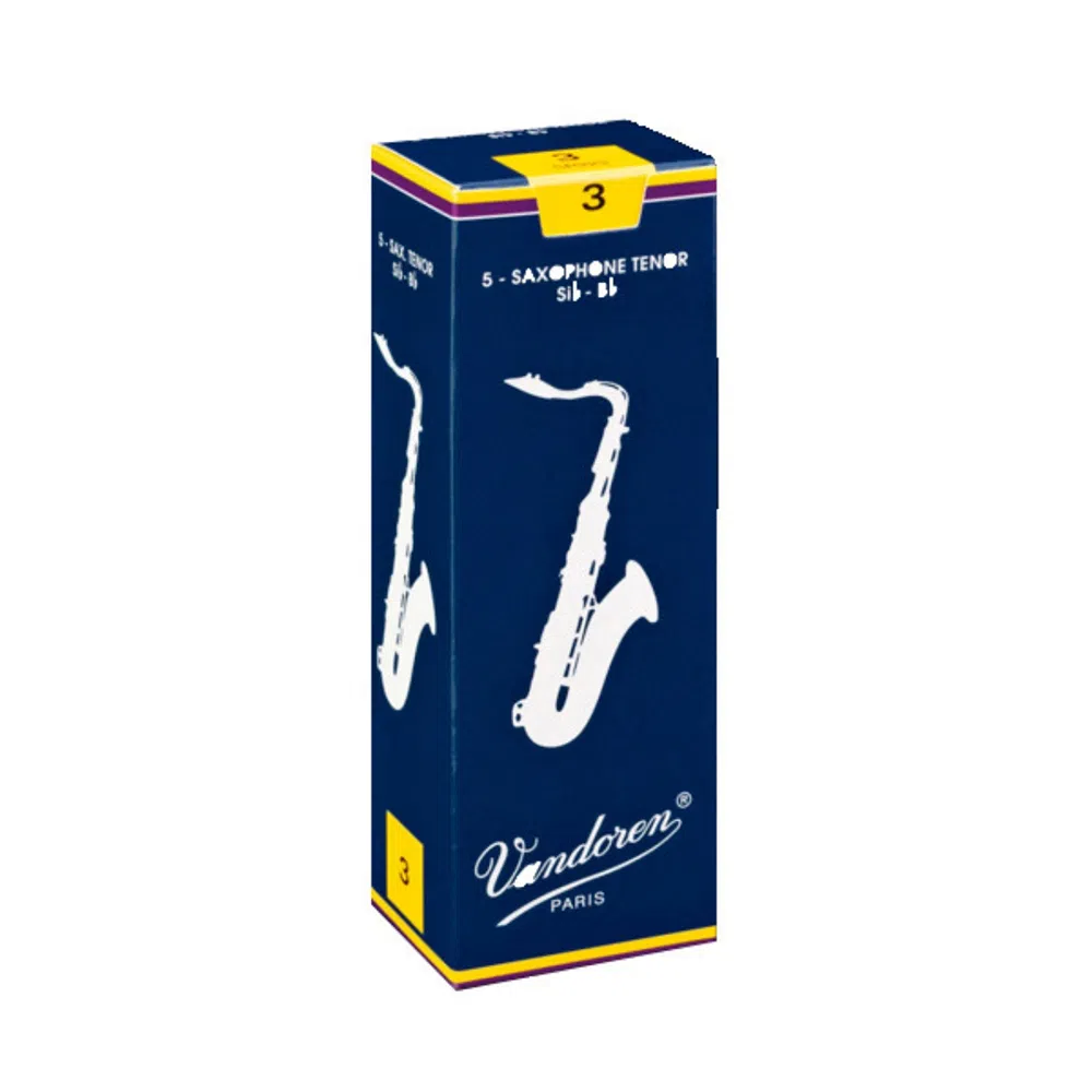 Palheta Tradicional 3 P/sax Tenor Vandoren Cada