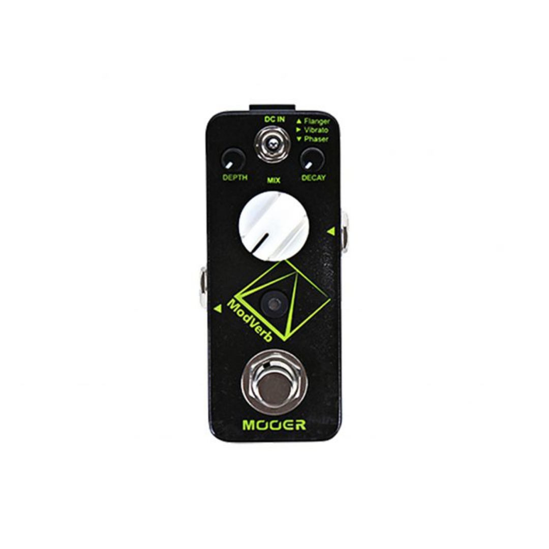 PEDAL DIGITAL REVERB COM 3 MODULACOES MODVERB MRV4 MOOER