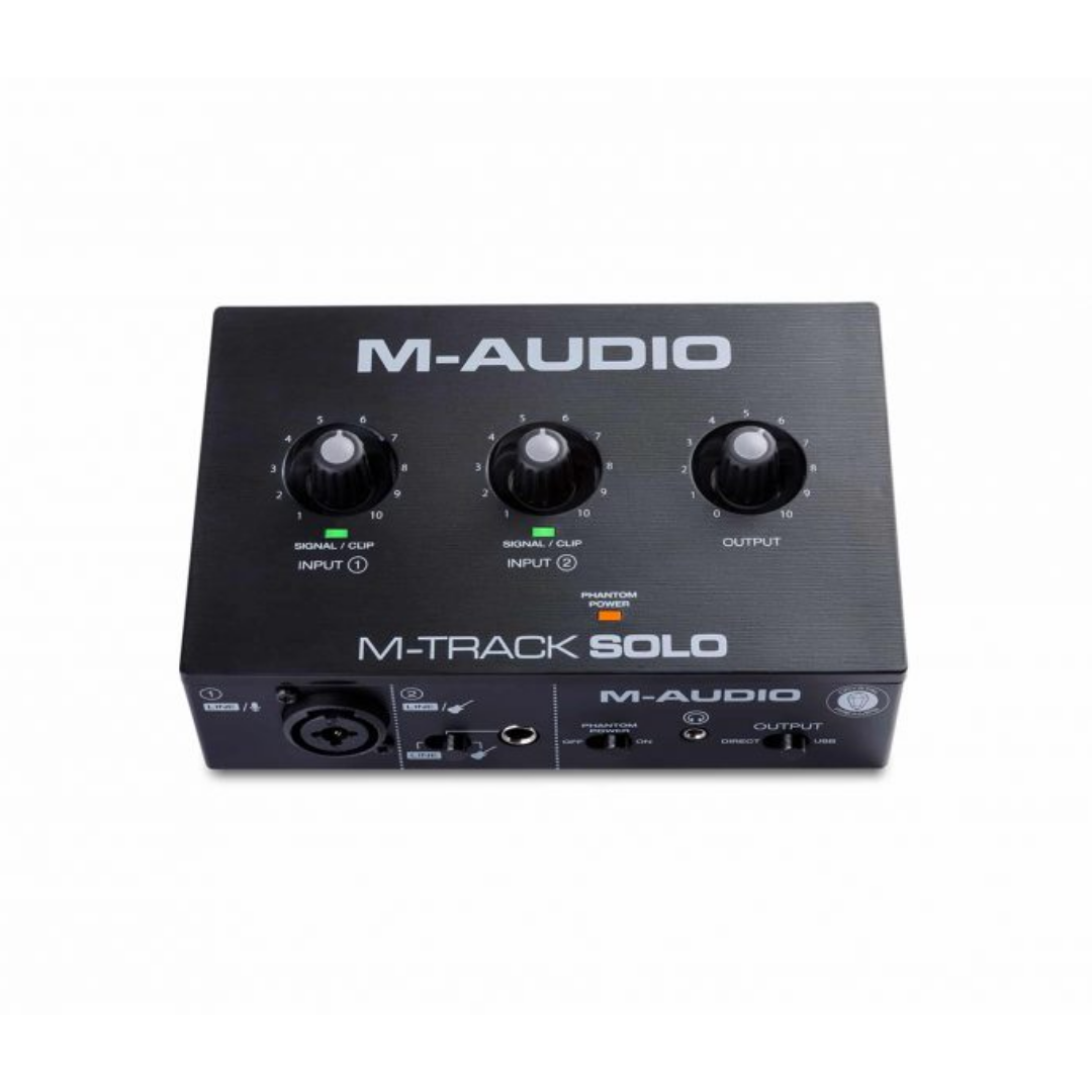 INTERFACE AUDIO 2CH PWR M-TRACK SOLO M-AUDIO