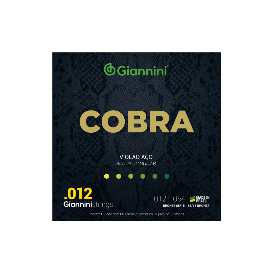 ENCORDOAMENTO VIOLAO BRONZE 85/150 0.12 GEEFLKS GIANNINI