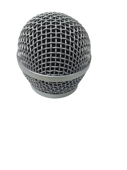 Globo Metalico P/ Mic Prata Mxt