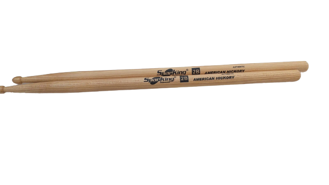 BAQUETA 2B PTA MAD. NATURAL HICKORY SPANKING