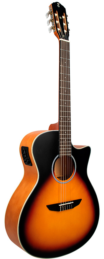 VIOLAO NYLON ELETRICO MED JUMBO TW-27 DSBS TAGIMA