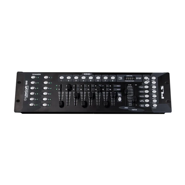 MESA CONTROLADORA DE ILUMINACAO DMX LITECRAFT 192 PLS