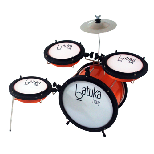 BATERIA INFANTIL BABY LARANJA LUEN