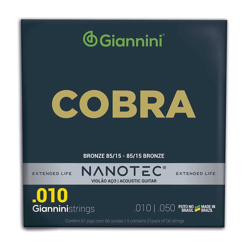 Encordoamento Violao 0,10 Nanotec Geefle Pn Giannini