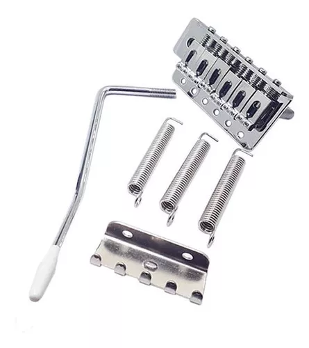 Ponte Guitatt Tremolo 6 Furos Cromada Ewa