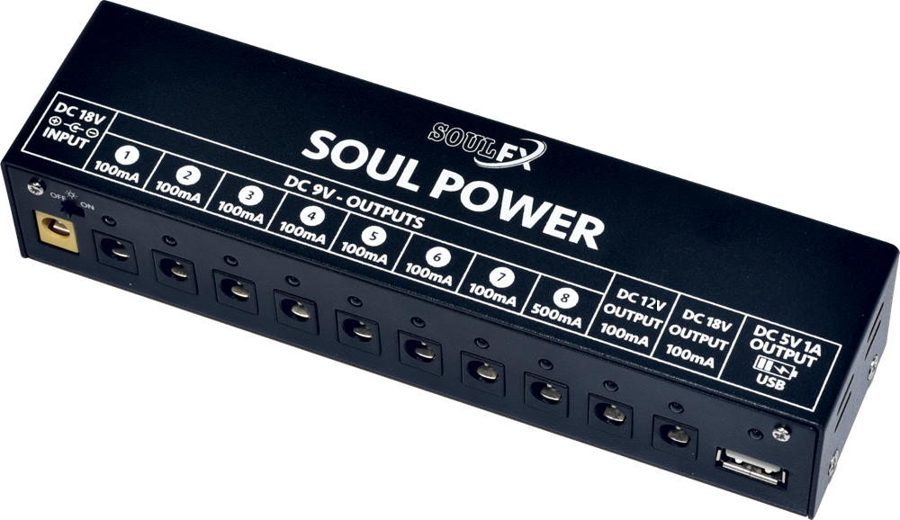 Fonte P Pedal Soul Power Soulfx