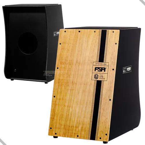 Cajon Lite Std Lts-01 Preto Acustico Fsa