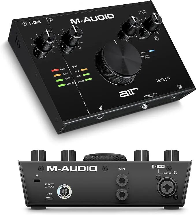 INTERFACE USB AIR192 4 24BITS 192KHZ PORTA USB M AUDIO