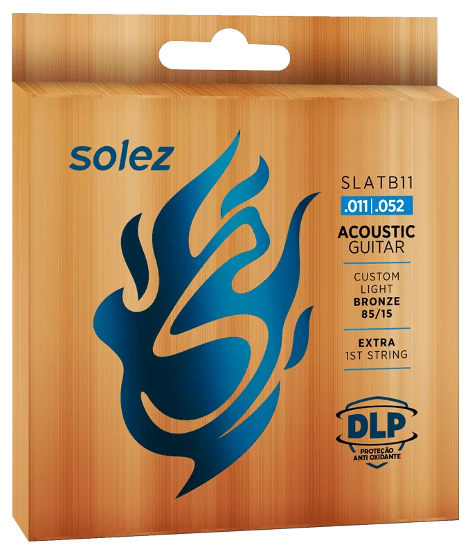 Encordoamento Violao Bronze 85/15 0.11 Slatb11 Solez