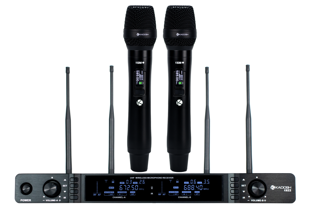 Microfone Sem Fio K 622m Kadosh