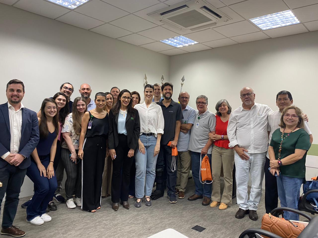 Palestra sobre testes genticos na oncologia  realizada para mdicos no CDU