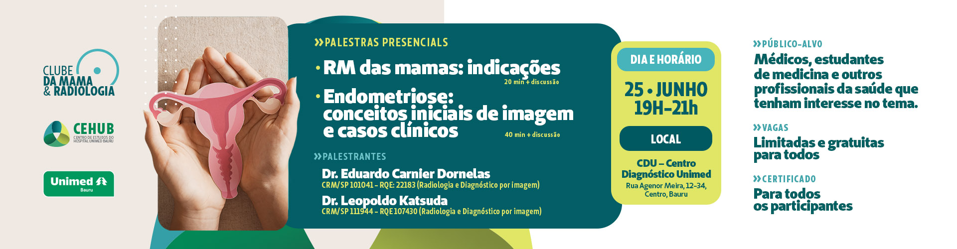 CLUBE DA MAMA E RADIOLOGIA - 25/06/2025