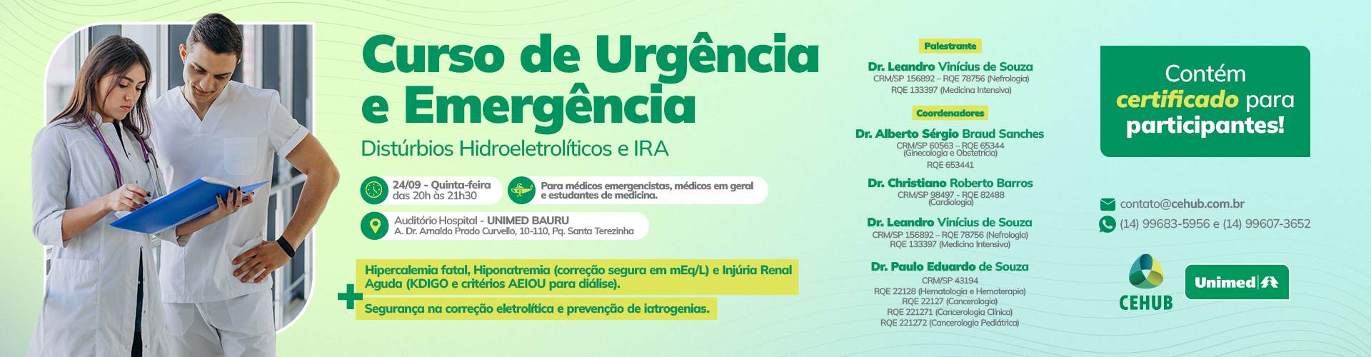 CURSO URG�NCIA E EMERG�NCIA  - M�DULO NEFROLOGIA