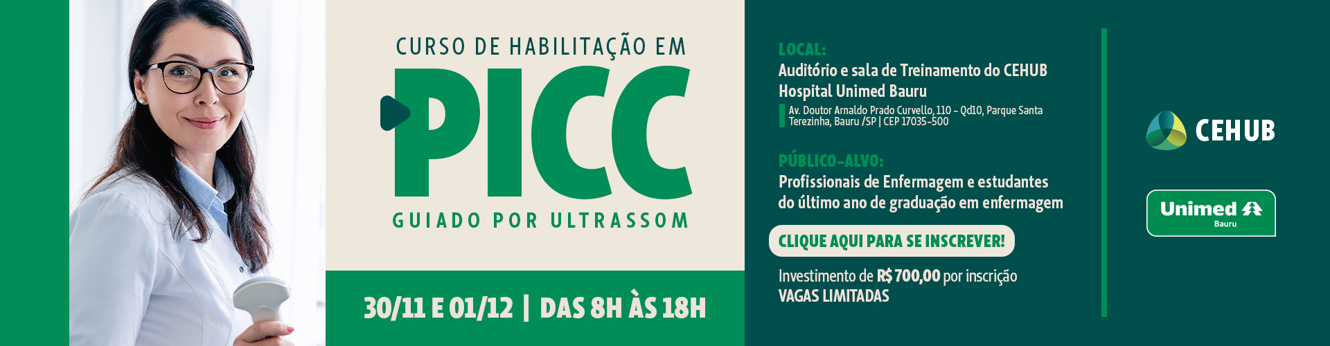 CURSO PICC GUIADO POR ULTRASSOM