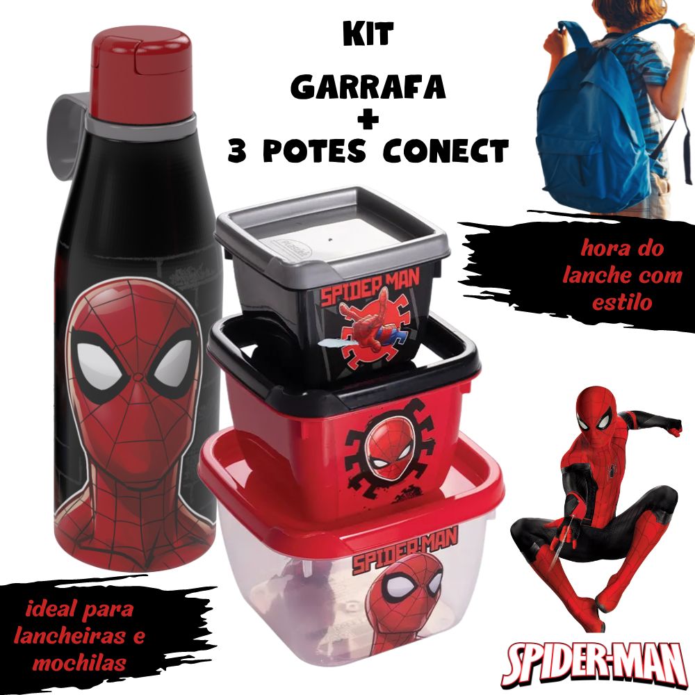 Kit Diversão Marvel - Homem Aranha