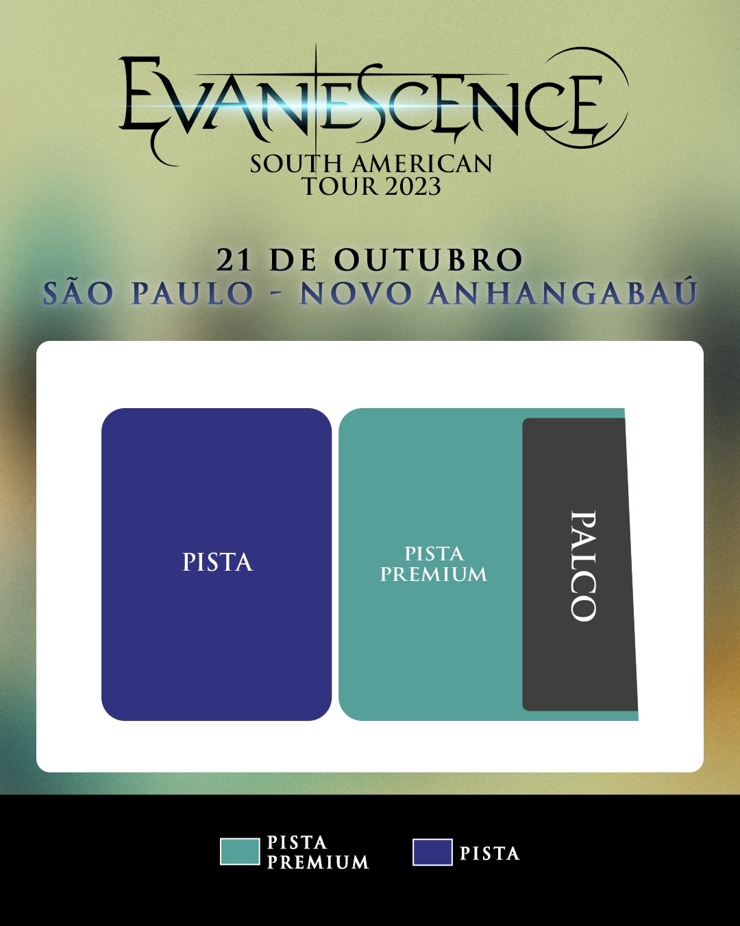 Mapa do evento