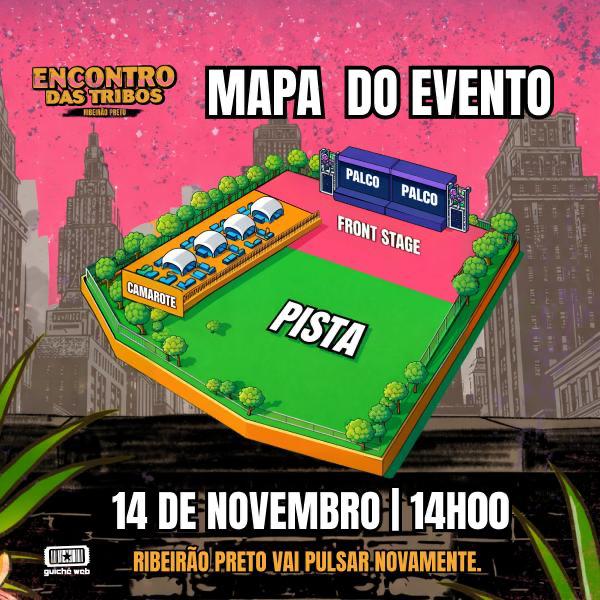 Mapa do evento