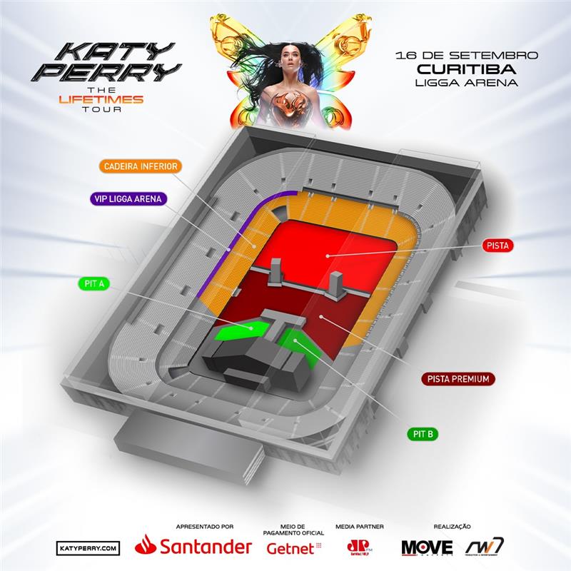 Mapa do evento
