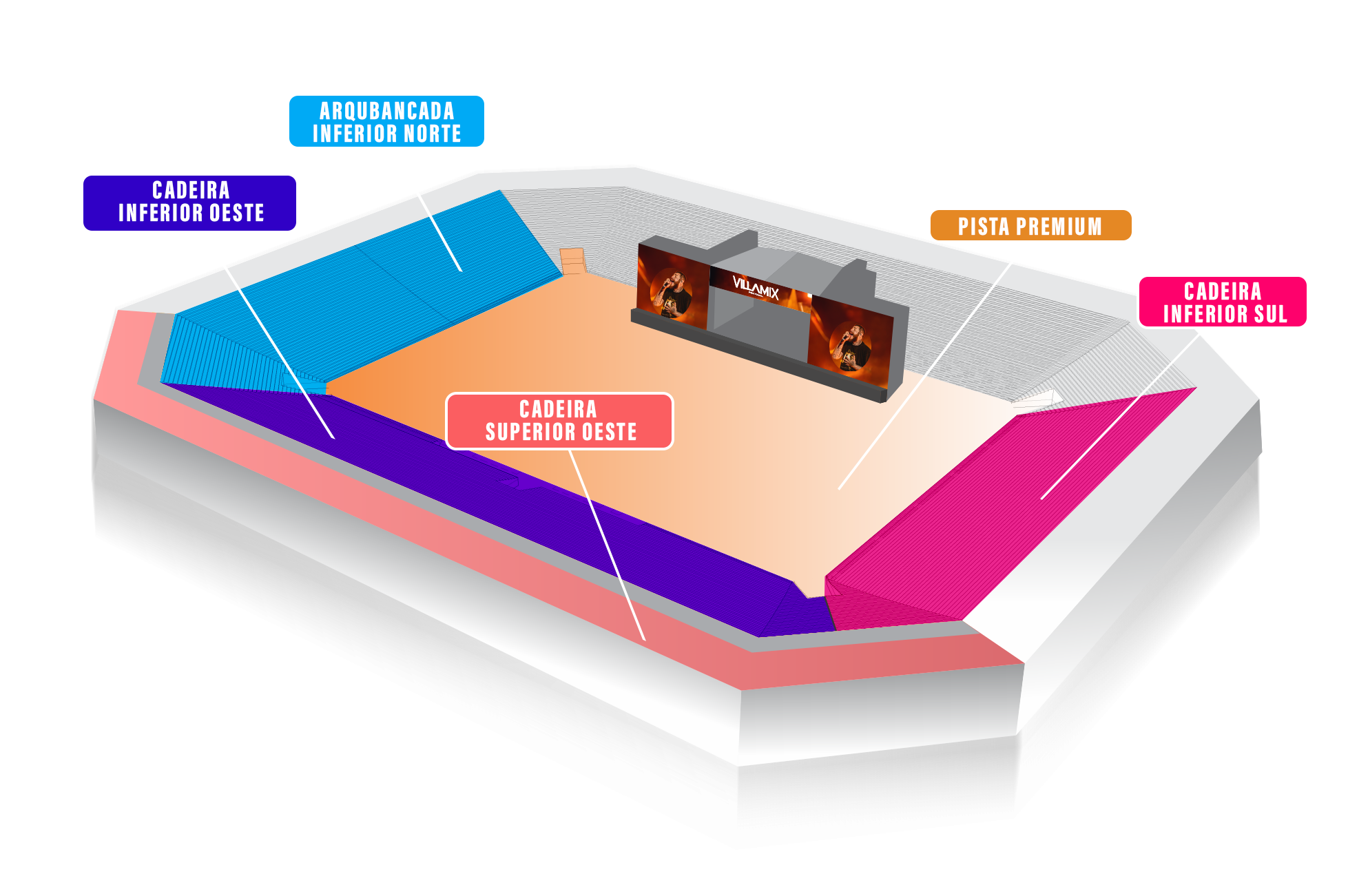 Mapa do evento