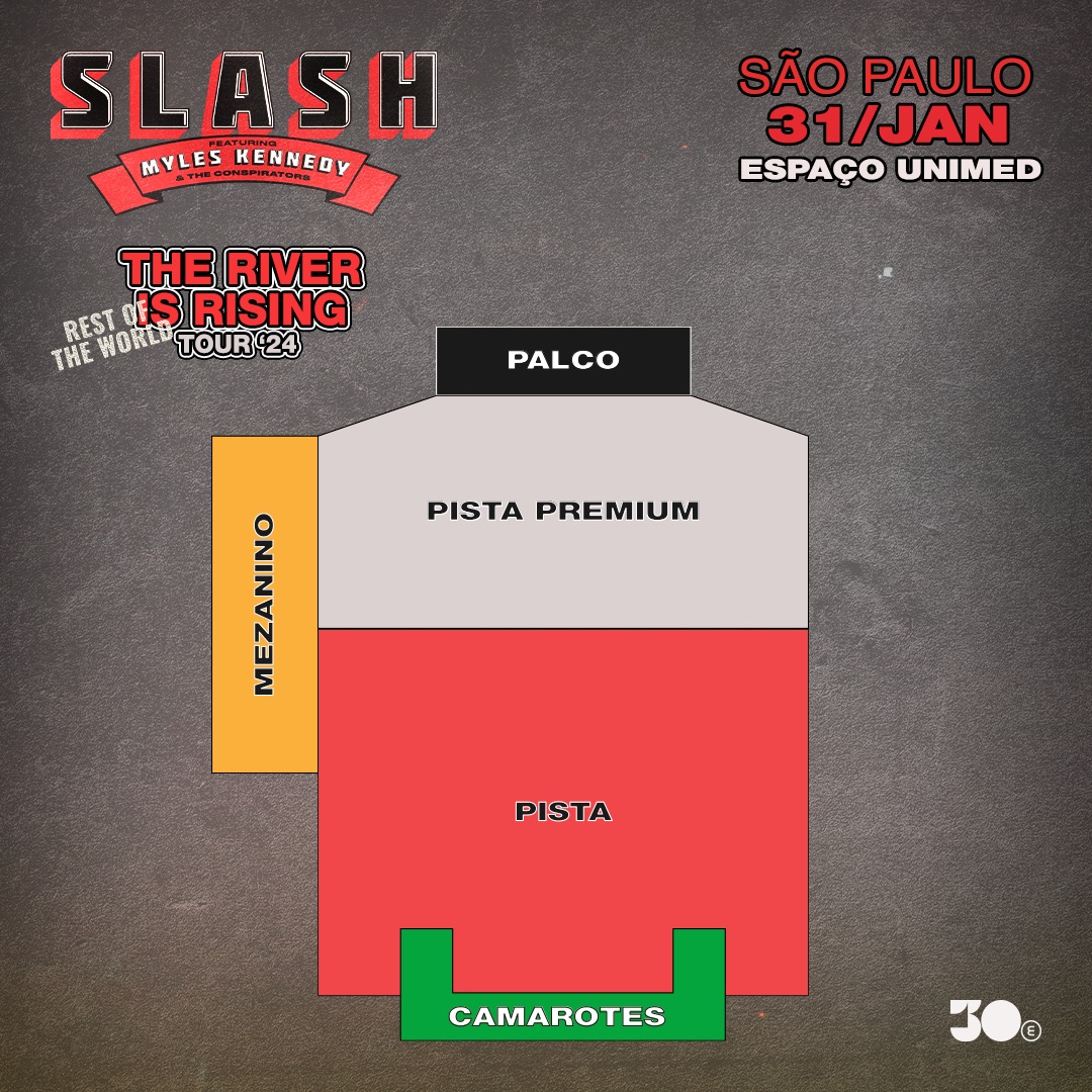 Mapa do evento