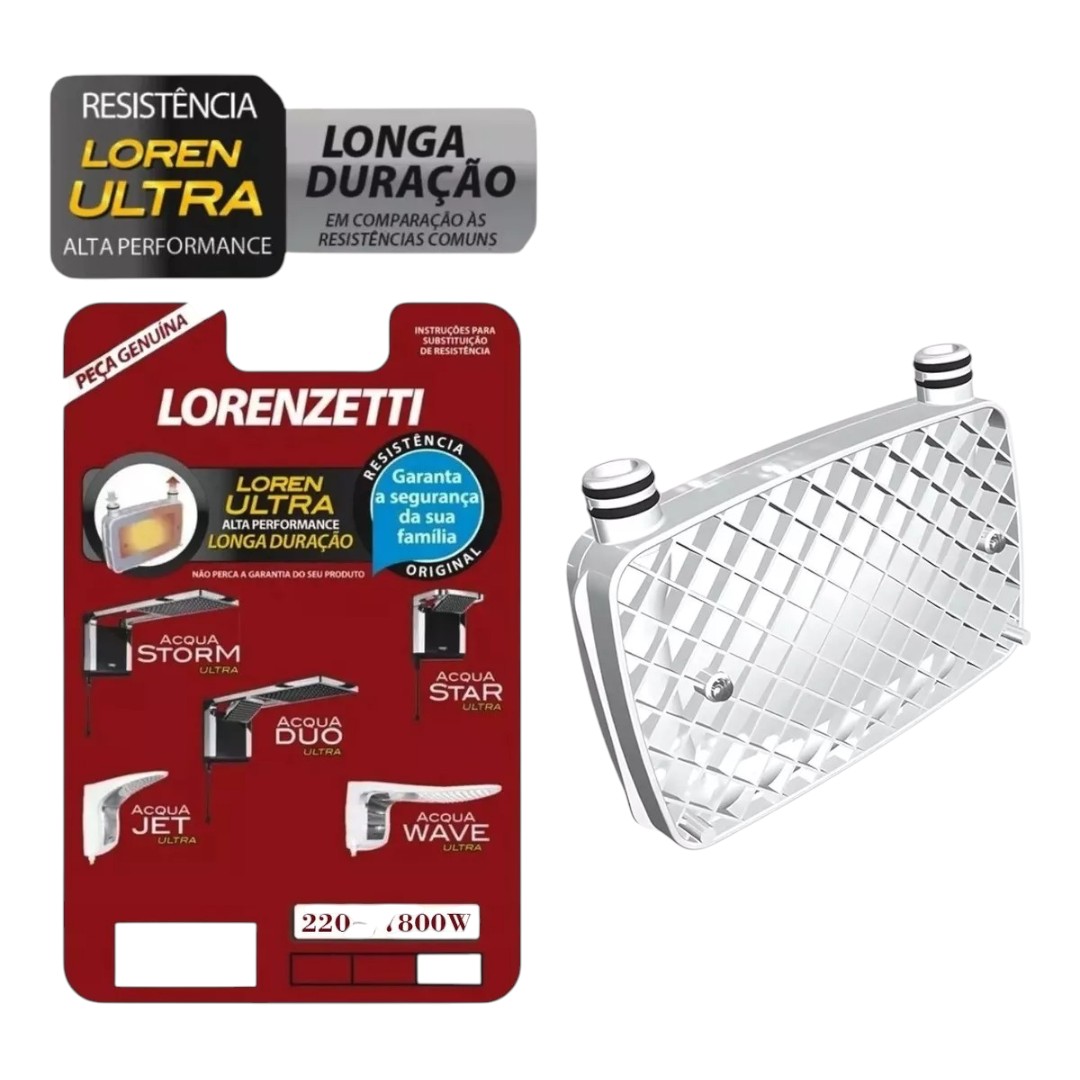 Resistncia Lorenzetti Ducha Acqua Ultra