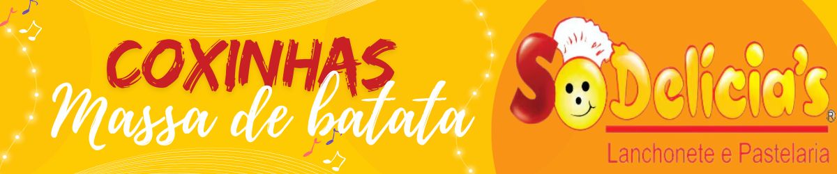 Coxinhas  massa de batata