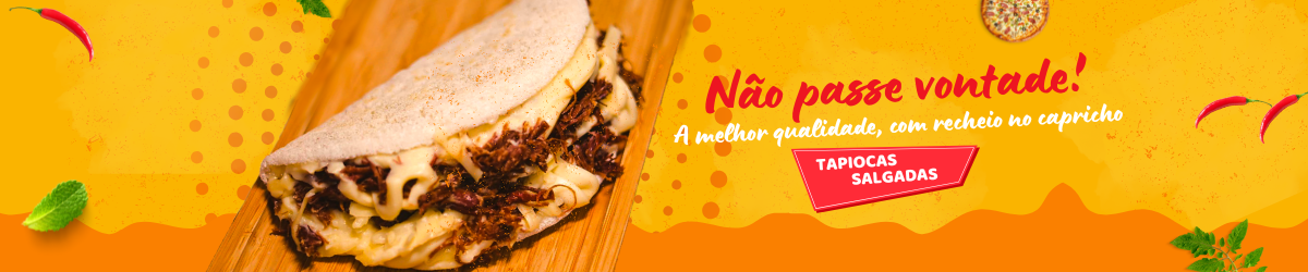 Tapiocas Salgadas Irresist�veis!