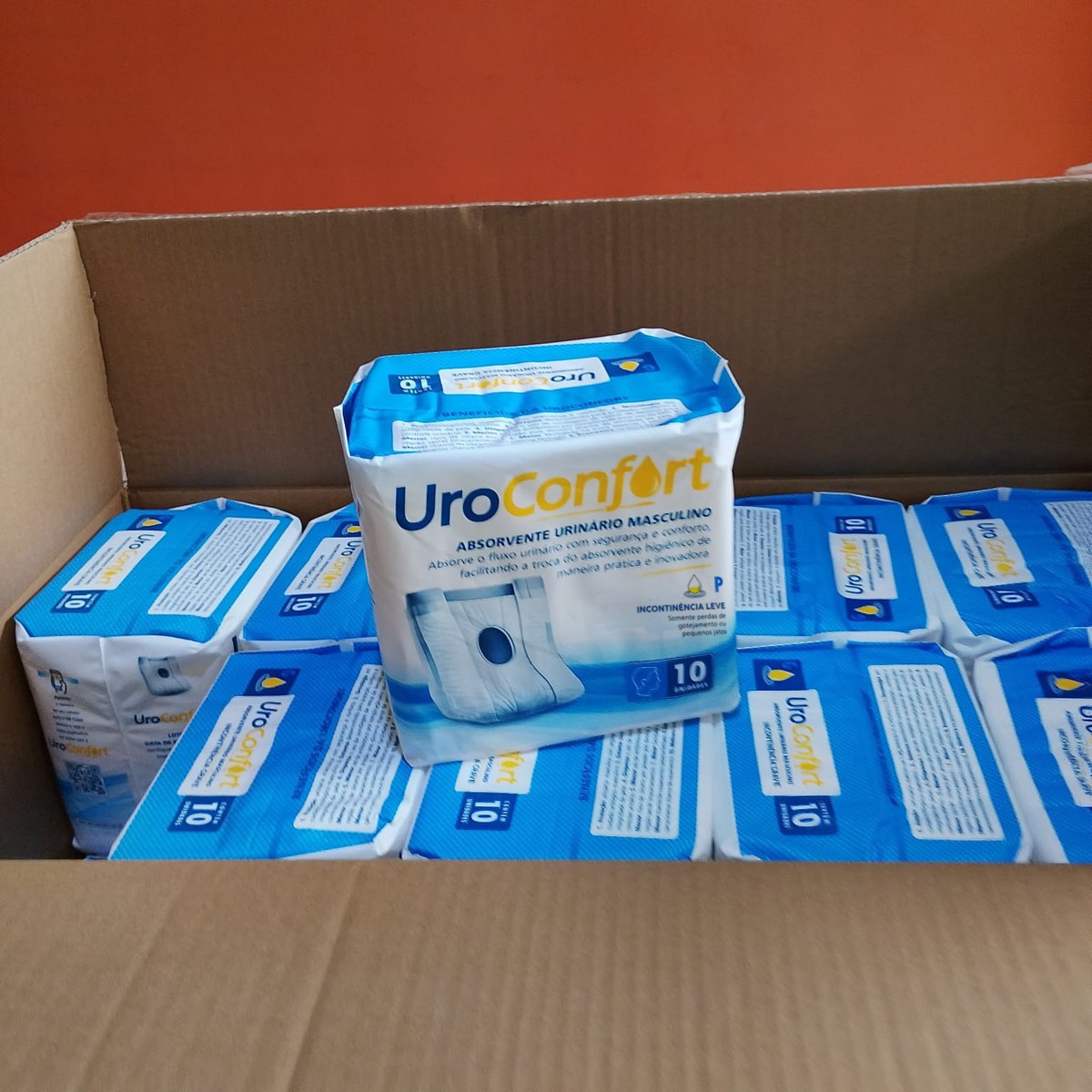 UroConfort P - Embalagem na caixa de transporte
