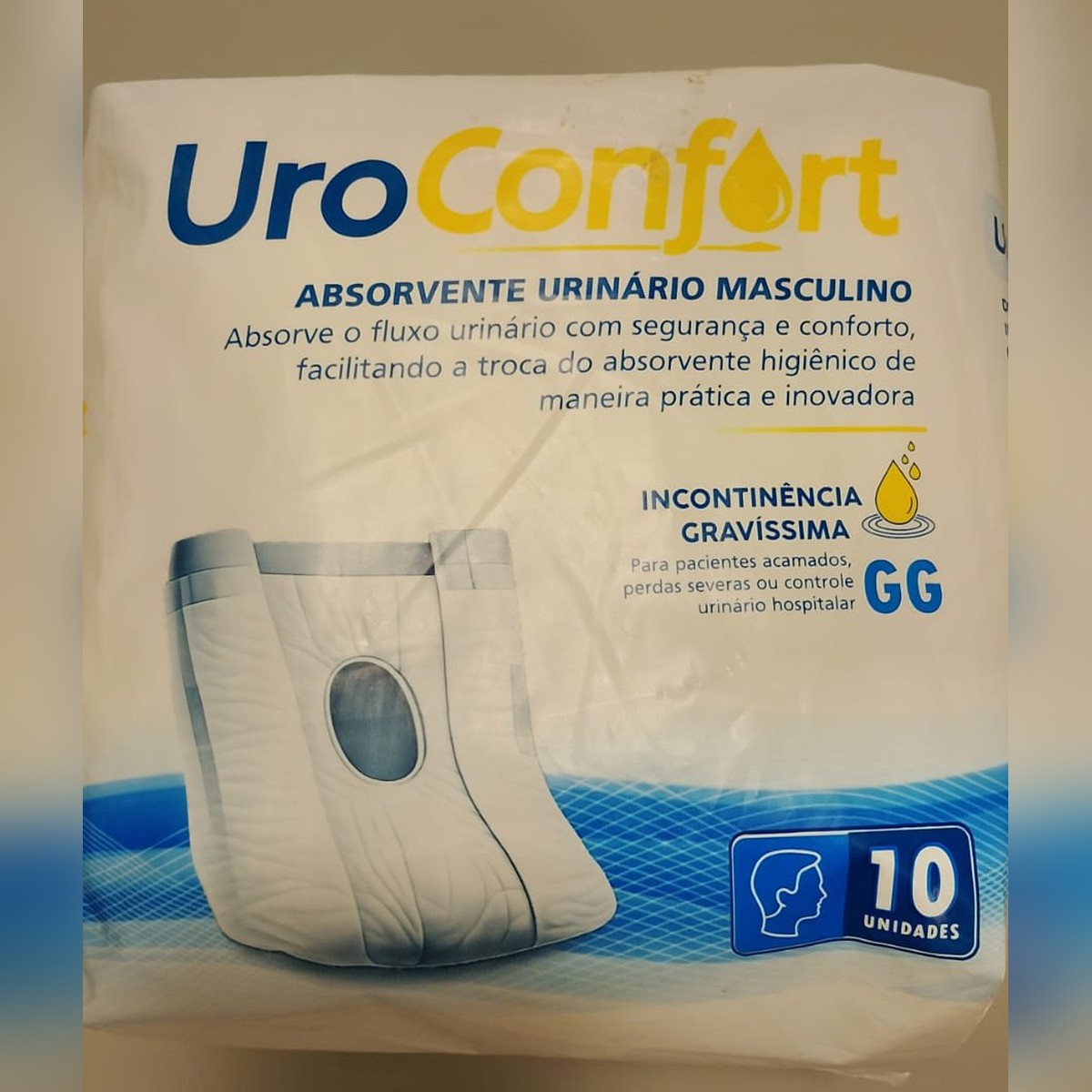 UroConfort GG - Frente da embalagem