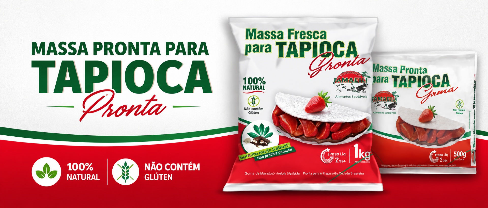 Massa Pronta para Tapioca